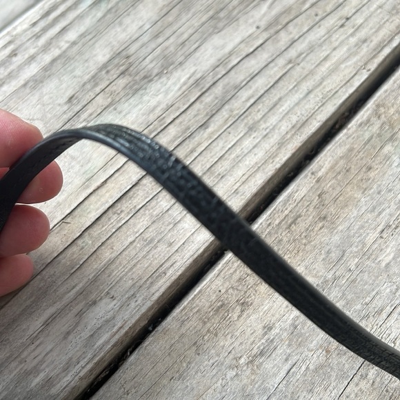 Coach Black Yellow Signature Patchwork Leather Wristlet - Picture 5 of 9